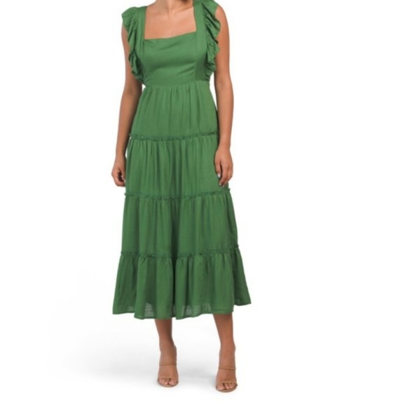 Teal maxi dress - Picture 4 of 5